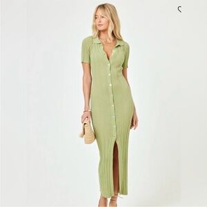 L*Space Green Maxi Dress